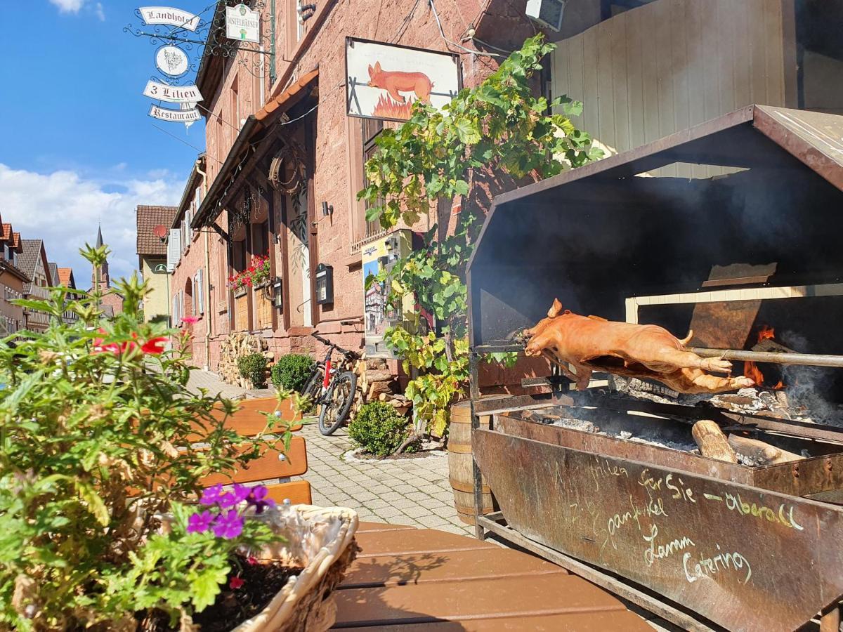 Gasthaus & Hotel Drei Lilien Werbach Exteriér fotografie